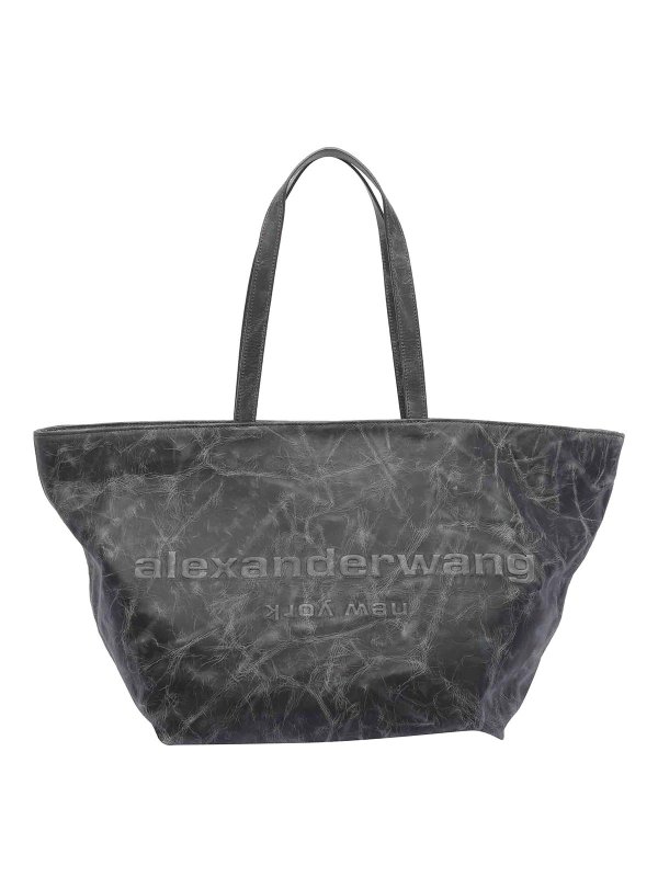 ALEXANDER WANG: トートバッグ - トートバッグ - グレー