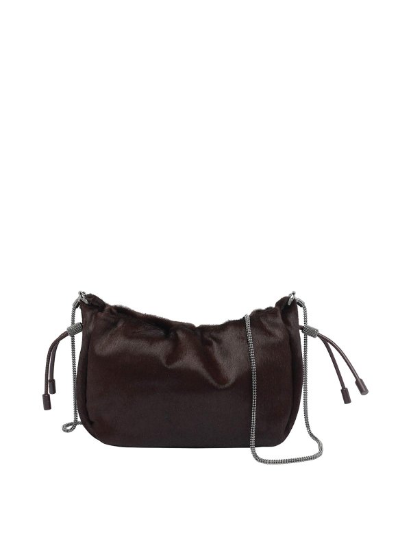 BRUNELLO CUCINELLI: Sacs seau  - Sac Seau - Marron