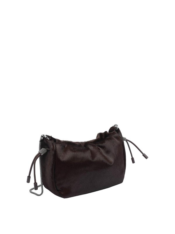 BRUNELLO CUCINELLI: Sacs seau  online - Sac Seau - Marron