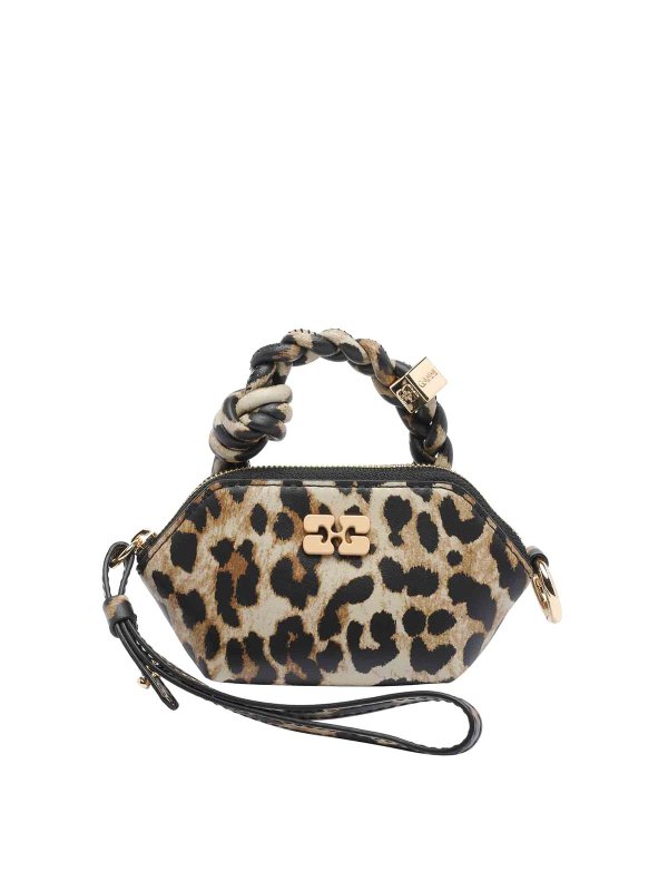 GANNI: トートバッグ - トートバッグ - ブラウン