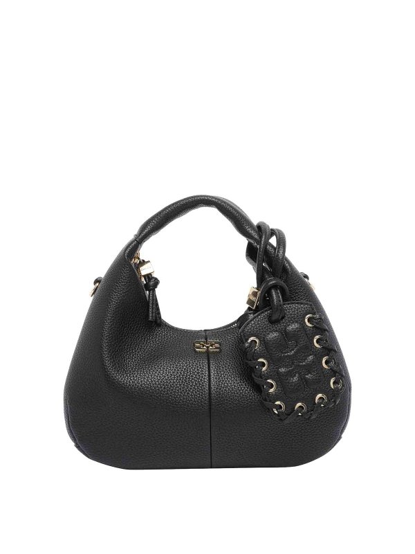 GANNI: Handtaschen - Shopper - Schwarz