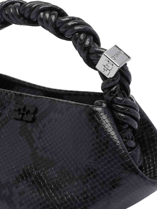 Mini  Bou Snake Handbag shop online: GANNI