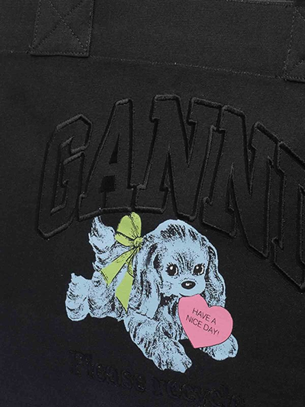 Sac Cabas - Noir shop online: GANNI