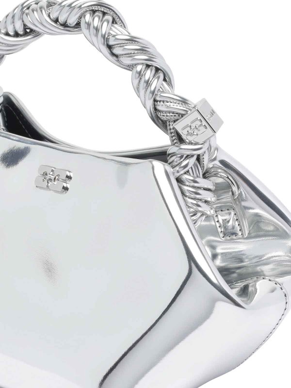 Sac Cabas - Argent shop online: GANNI