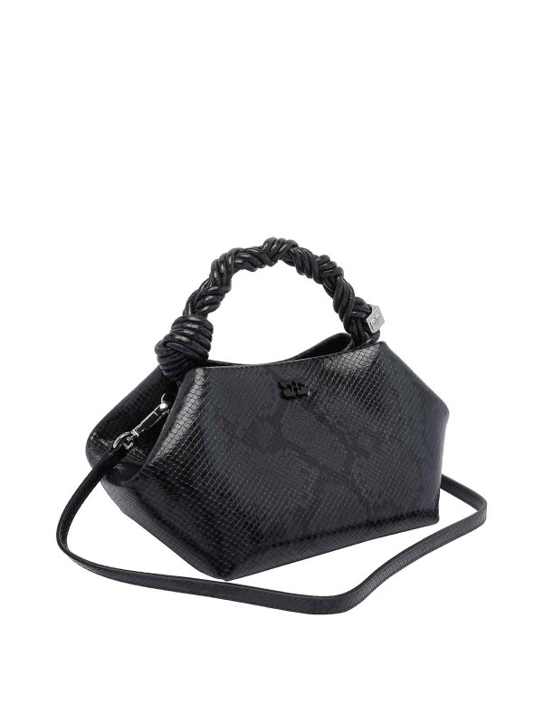 GANNI: totes bags online - Small  Bou Snake Handbag