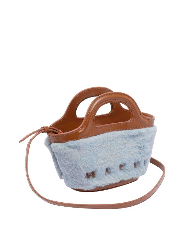 Marni: Sacs à main online - Sac Cabas - Bleu