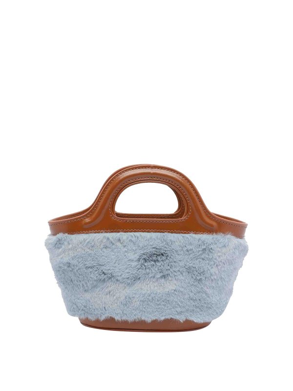 The Best Shops Marni: Sacs à main - Sac Cabas - Bleu