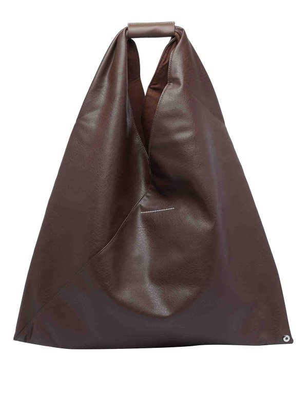 The Best Shops MM6 MAISON MARGIELA: shoulder bags - Brown Japanese Shoulder Bag