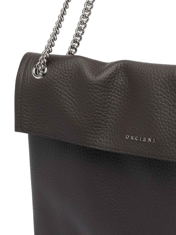 Brown Shoulder Bag shop online: ORCIANI