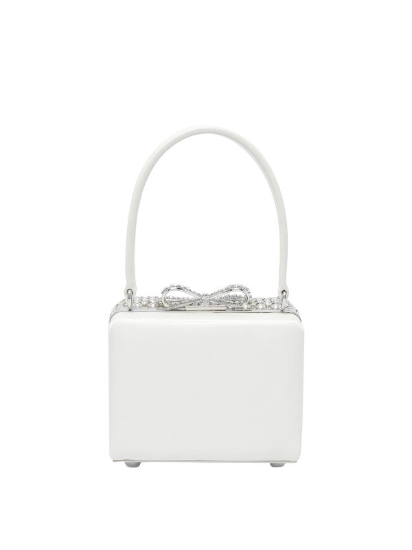 The Best Shops Self Portrait: Bolsos Shopping - Bolso Shopping - Blanco