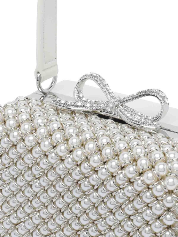 Bolso Shopping - Blanco shop online: Self Portrait