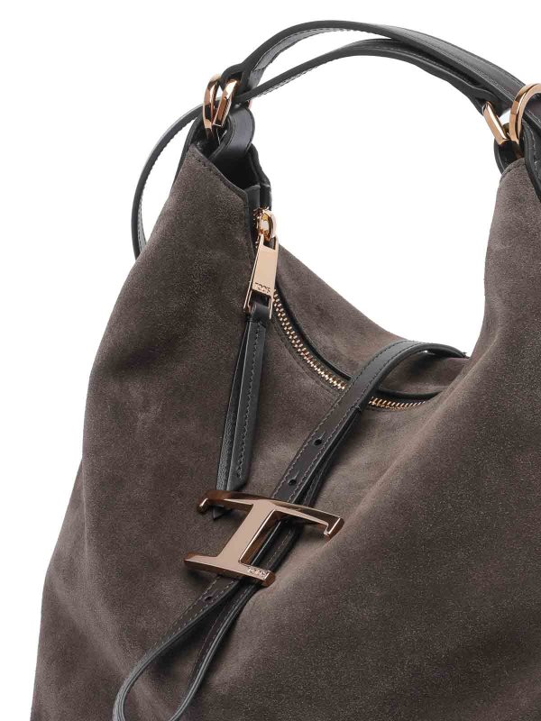 T-Timeless Suede Shoulder Bag shop online: TOD