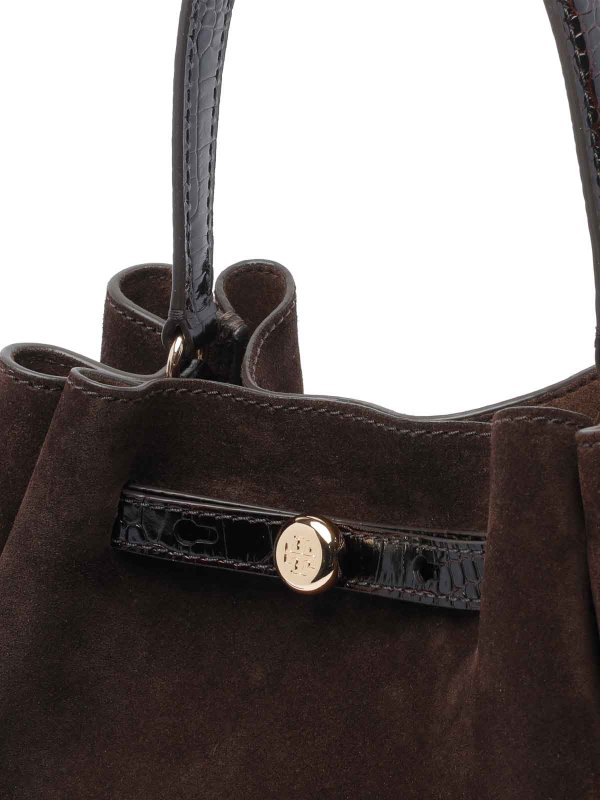 バケットバッグ - ブラウン shop online: TORY BURCH