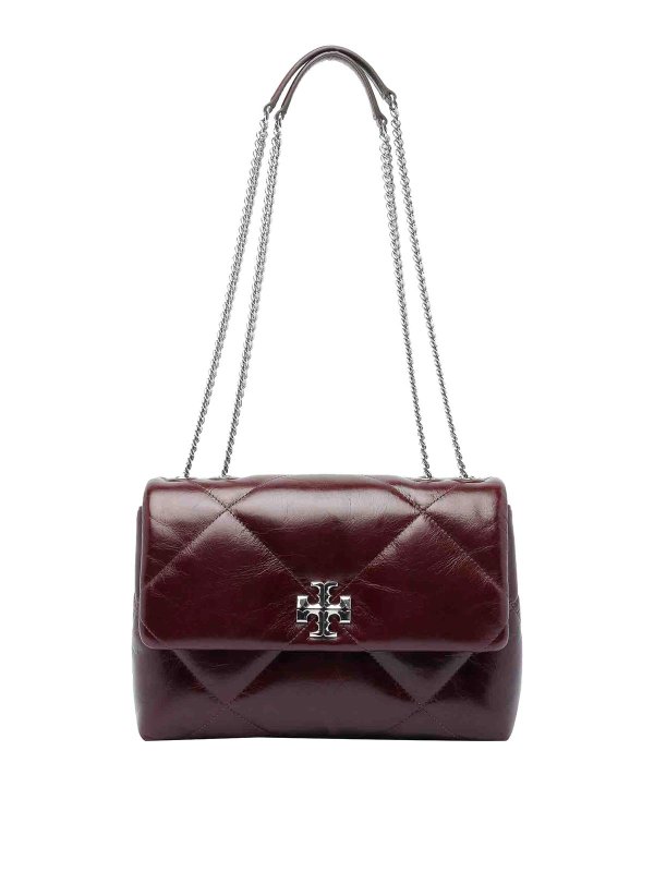 TORY BURCH: borse a tracolla - Kira Diamond Convertible trapunte a tracolla