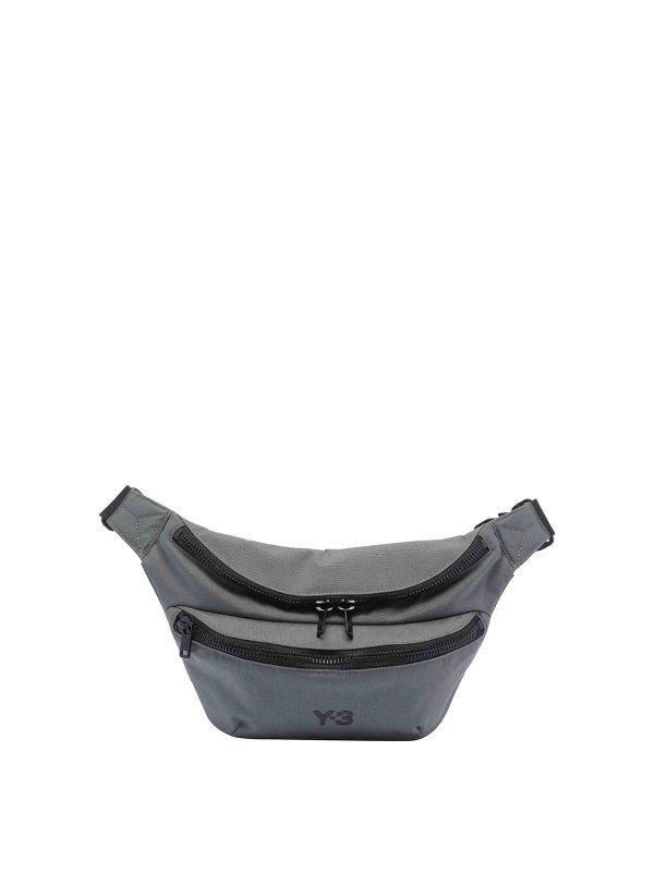Y-3: Bauchtaschen - Bauchtasche - Grau
