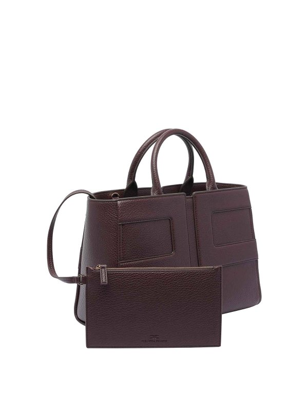 Bolso Shopping - Púrpura shop online: ELISABETTA FRANCHI