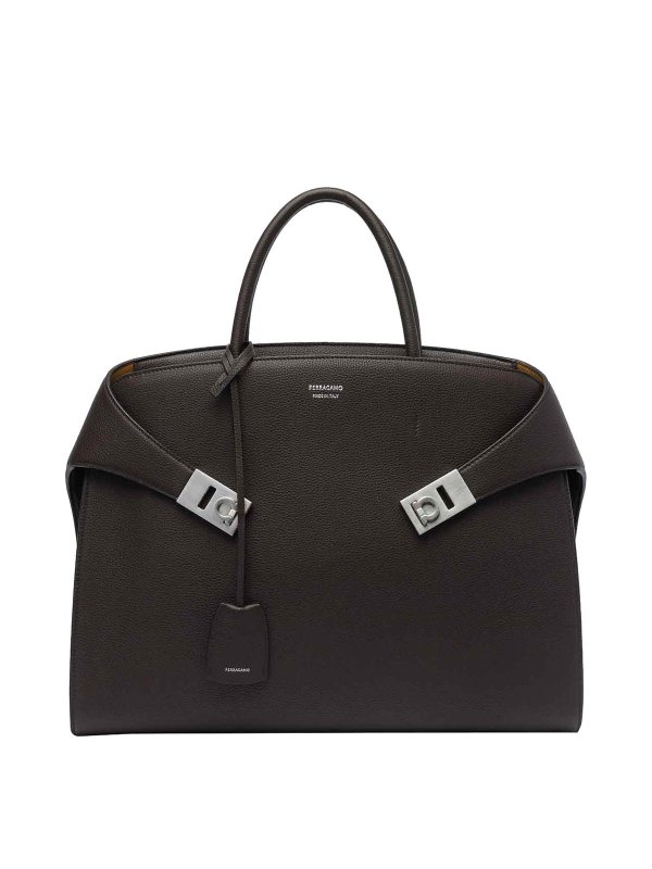 Salvatore Ferragamo トートバッグ - ブラウン|779074241683