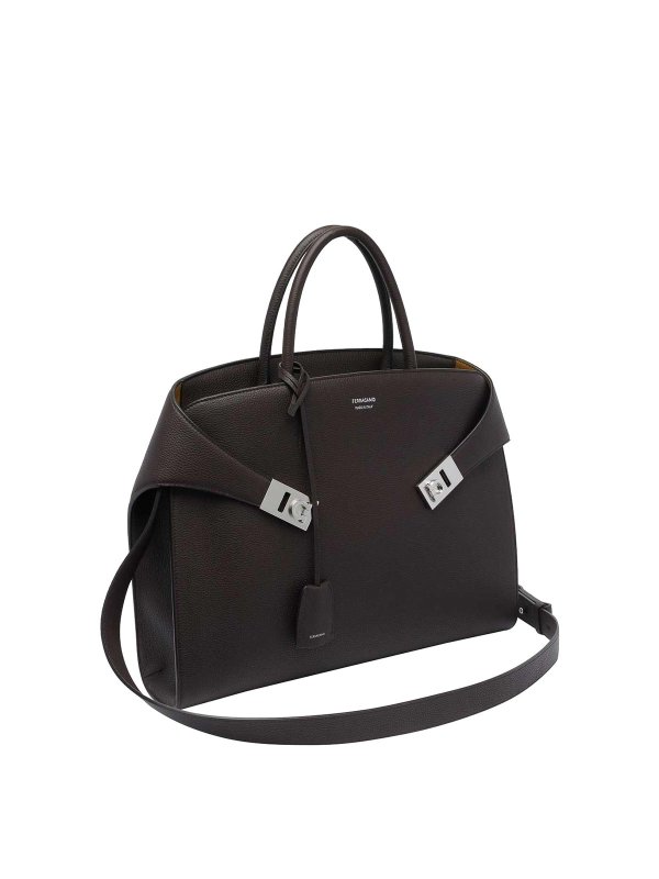 SALVATORE FERRAGAMO: トートバッグ online - トートバッグ - ブラウン