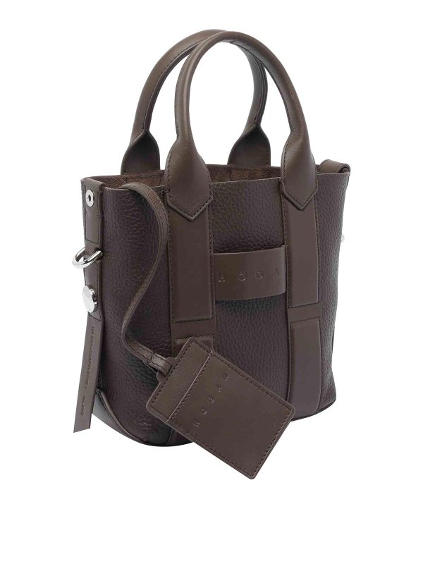 トートバッグ - ブラウン shop online: HOGAN