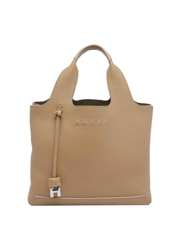 HOGAN: Handtaschen - Shopper - Beige