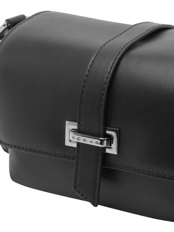 クロスボディバッグ - 黒 shop online: HOGAN