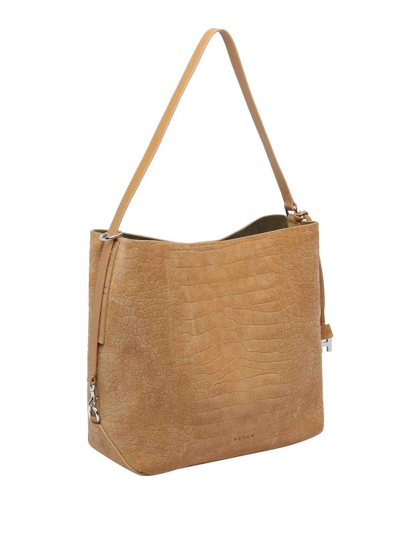HOGAN: Handtaschen online - Shopper - Beige