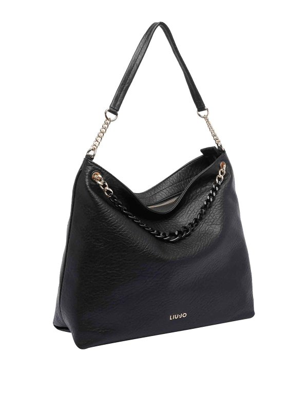 Liu Jo: borse a spalla online - Borsa Hobo logo medio