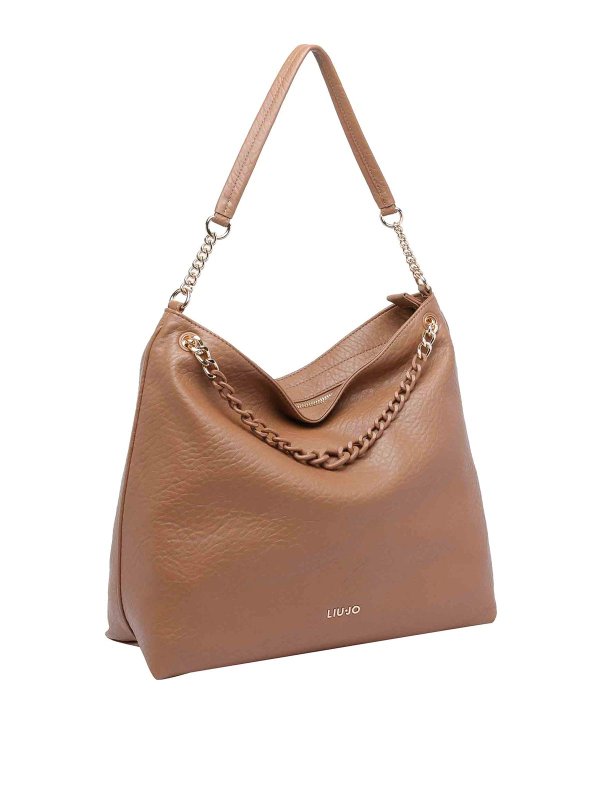 Liu Jo: borse a spalla online - Borsa Hobo logo medio