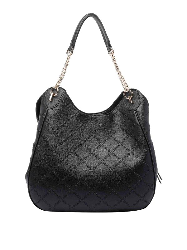 The Best Shops Liu Jo: borse a tracolla - Sacca con cartella grande logo