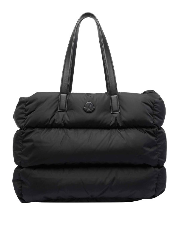 MONCLER: Bolsos Shopping - Bolso Shopping - Negro