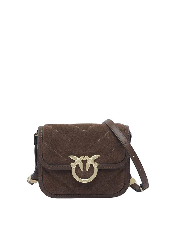Pinko: クロスボディバッグ - クロスボディバッグ - ブラウン