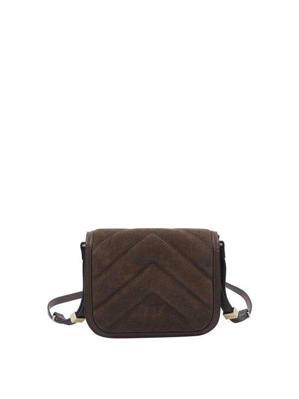 The Best Shops Pinko: クロスボディバッグ - クロスボディバッグ - ブラウン