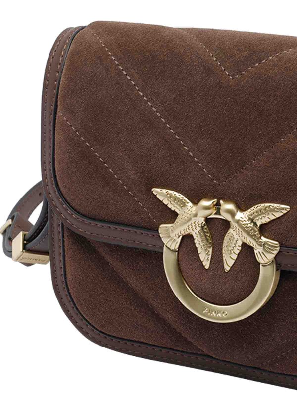 クロスボディバッグ - ブラウン shop online: Pinko