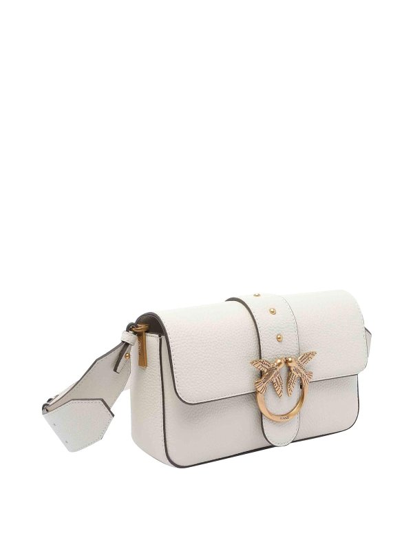 Pinko: shoulder bags online - Mini Love One Slouchy Shoulder Bag