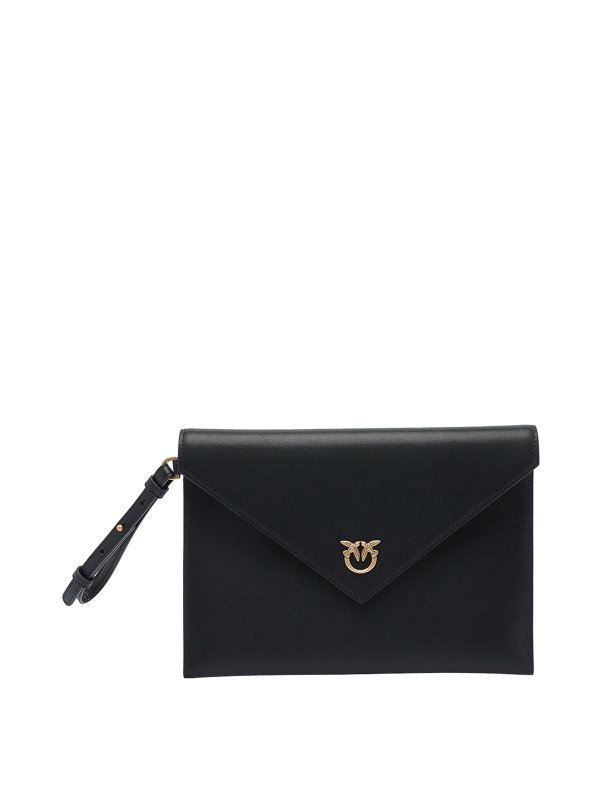 Pinko: Clutch - Pochette - Noir