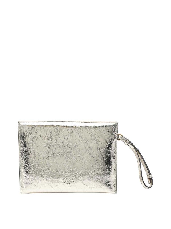 The Best Shops Pinko: clutches - Love Birds Flat Pochette