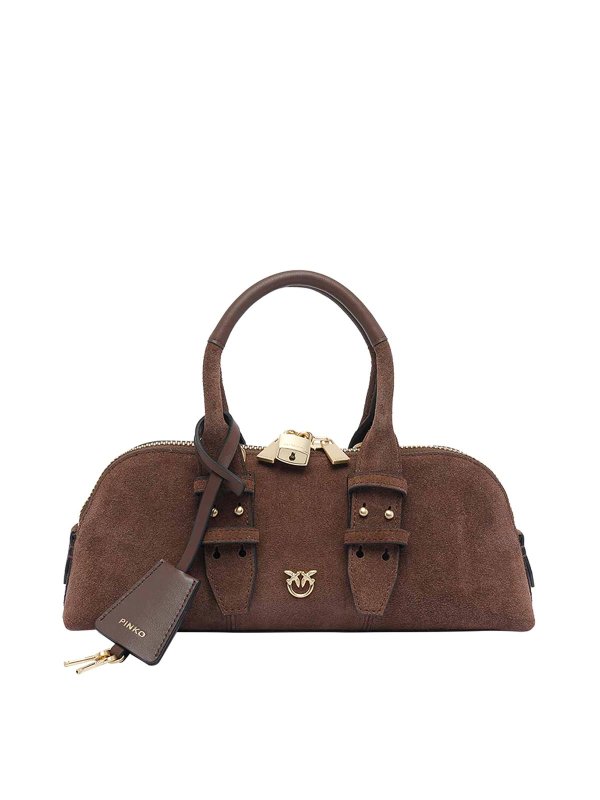 Pinko: クロスボディバッグ - クロスボディバッグ - ブラウン