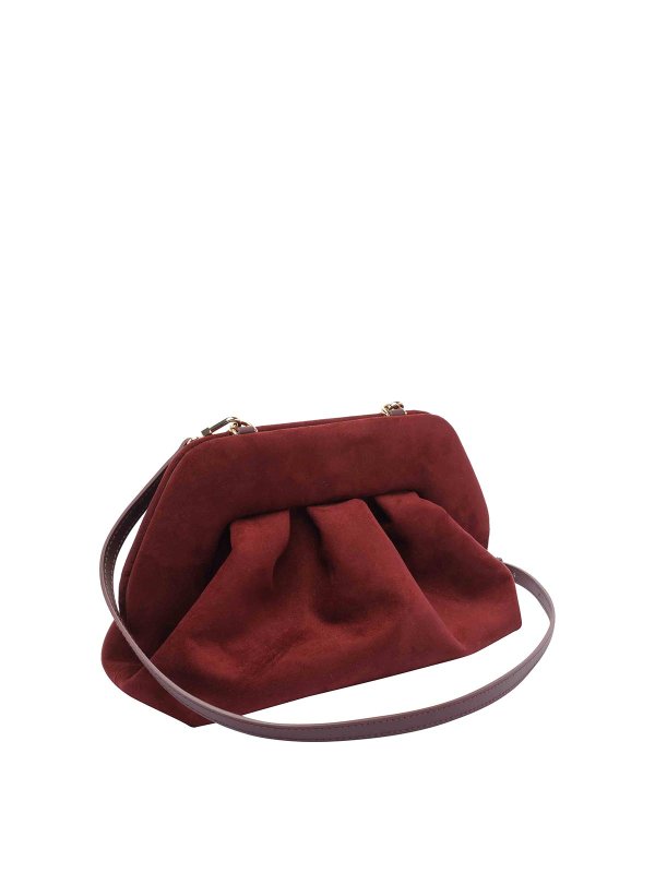 THEMOIRè: clutches online - Tia suede clutch