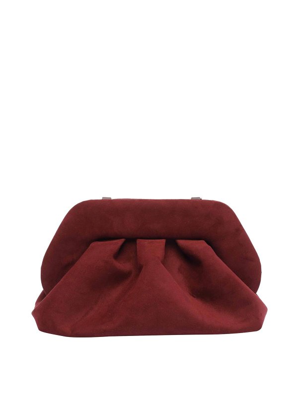 The Best Shops THEMOIRè: clutches - Tia suede clutch