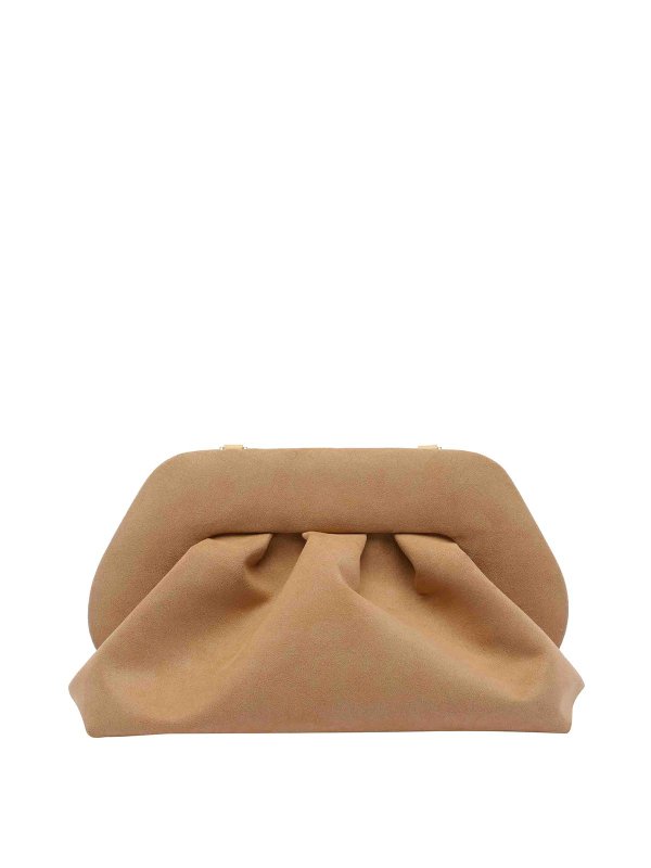 THEMOIRè: pochette - Tia Suede Clutch