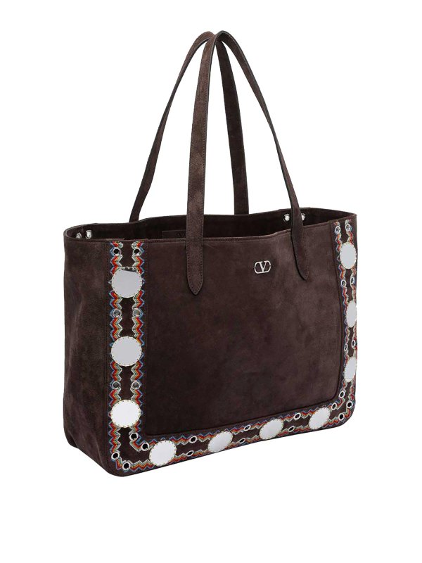 VALENTINO GARAVANI: Bolsos Shopping online - Bolso Shopping - Marrón