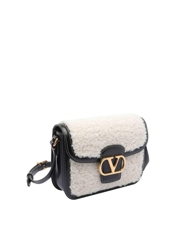 VALENTINO GARAVANI: Schultertaschen online - Schultertasche - Weiß