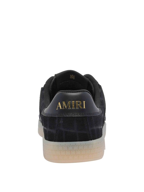 Croc Debossed Pacific Bones Sneakers shop online: AMIRI