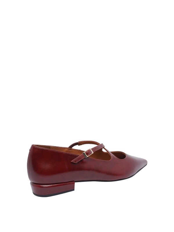 The Best Shops ANGEL ALARCON: フラットシューズ - フラットシューズ - 赤