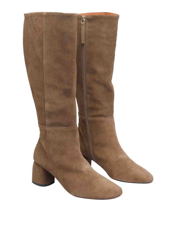 ANGEL ALARCON: ankle boots online - Beige Pump Booties