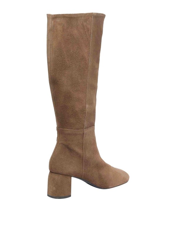 The Best Shops ANGEL ALARCON: ankle boots - Beige Pump Booties