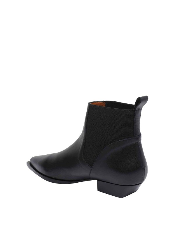 アンクルブーツ - 黒 shop online: ANGEL ALARCON