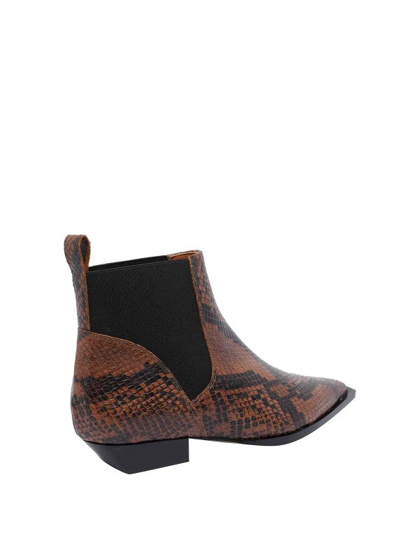 The Best Shops ANGEL ALARCON: Stiefeletten - Stiefeletten - Braun