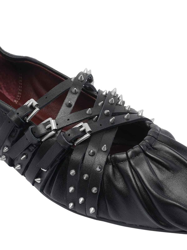 フラットシューズ - 黒 shop online: ASH