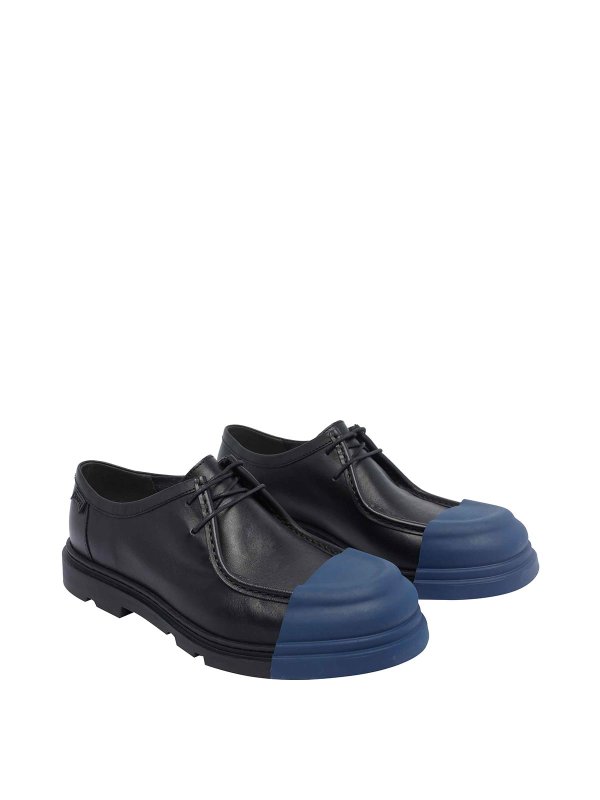 CAMPER: lace-ups shoes online - Black And Blue Junction Lace Up Shoes